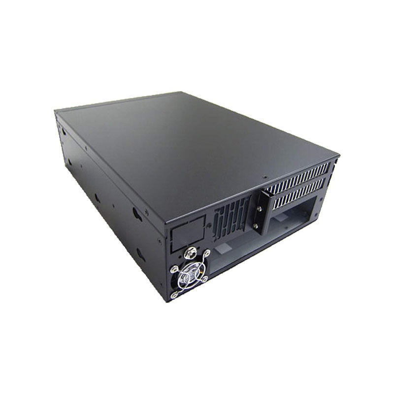 6u Rackmount Server Chassis Desain Hitam Elektronika Industri 19 Inci 3u Computer Case Pc