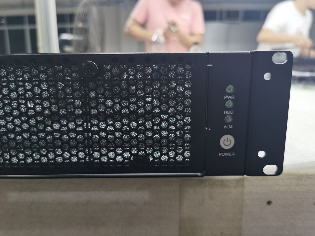 Custom Sheet Metal Bending Fabrication Aluminium Network Cabinet Kasus Komputer Kasus PC Gaming