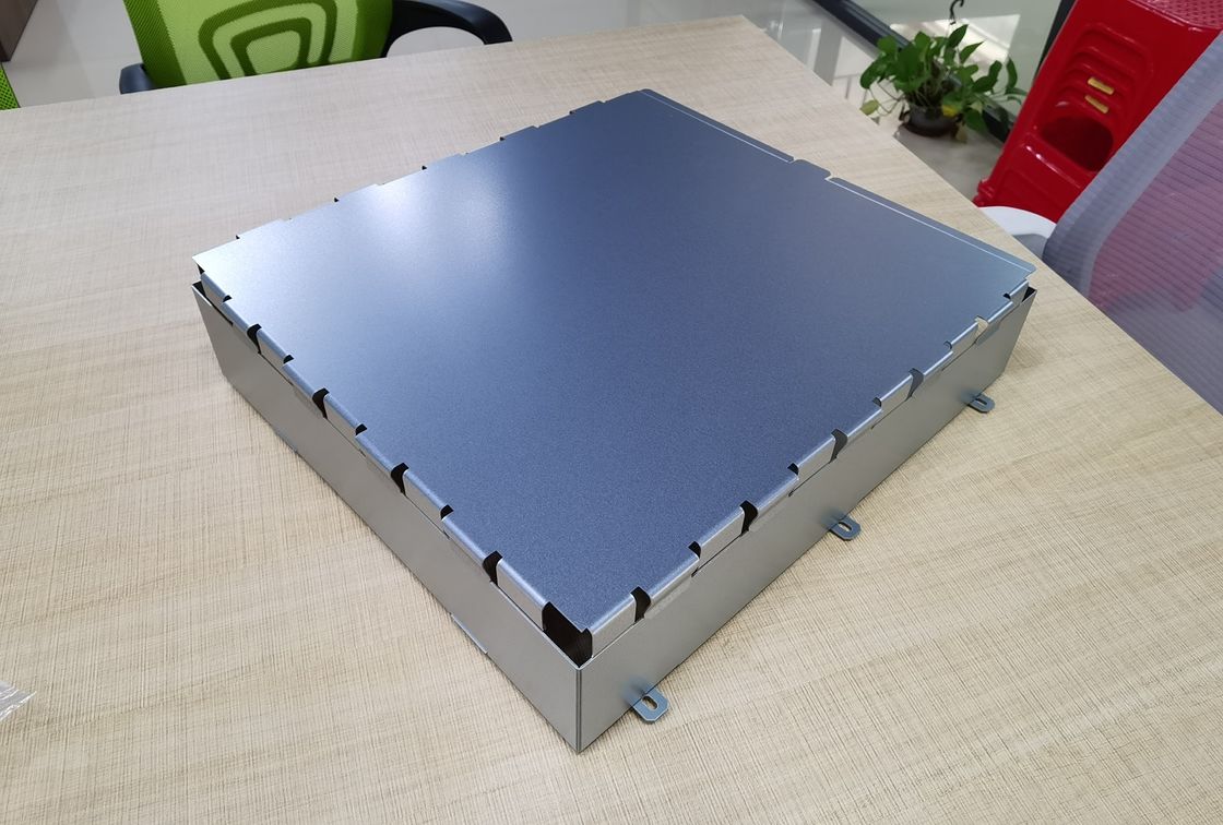 Panel Kotak Kontrol Listrik Lapisan Logam Baterai Surya Storage Cabinet Pengontrol Energi Baru