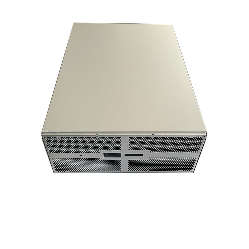 Custom Design Amplifier Aluminium Housing Manufacturer Sandblasted atau Brushed 19 Inch Server Case
