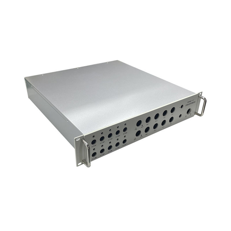 Secara lengkap Custom Powder Coating Steel Aluminium Laser Cutting Metal Fabrication Sheet Metal Parts Amplifier Cabinet