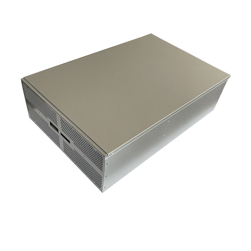 Komersial Dua Hard Disk 3,5 inci 4U Chassis Rack Mounts Chassis Server Industri