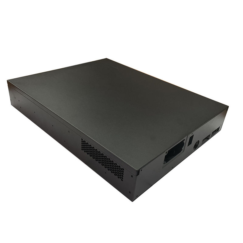 Desain Unik 2u Control Industrial Rackmount Chassis Dengan Kunci Untuk Server Dan Penyimpanan