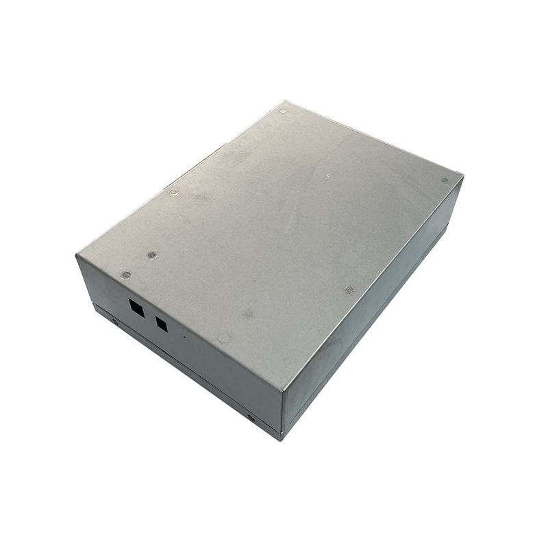 Lembar logam stainless steel baja karbon Cnc Laser Cutting Enclosure Box Kotak stainless steel dengan tutup