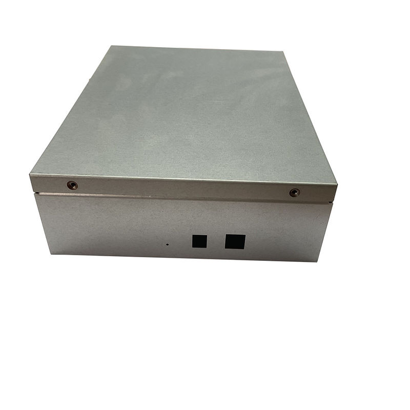 Lembar logam stainless steel baja karbon Cnc Laser Cutting Enclosure Box Kotak stainless steel dengan tutup