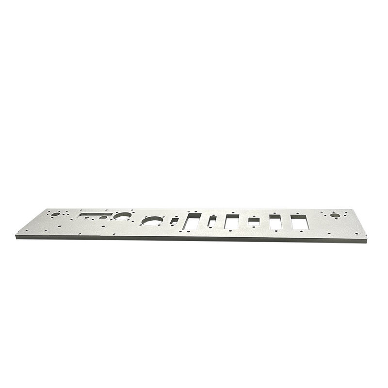 Online Custom Aluminium Sheet Metal Fabrication Panel Anode Sandblasting Stamping Motor suku cadang
