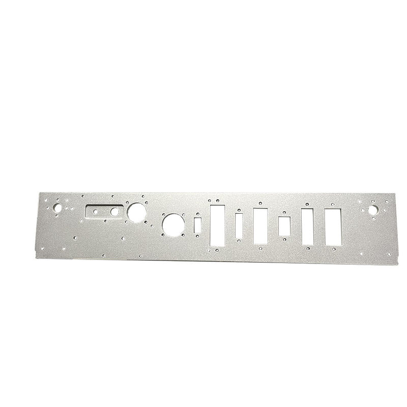 Online Custom Aluminium Sheet Metal Fabrication Panel Anode Sandblasting Stamping Motor suku cadang