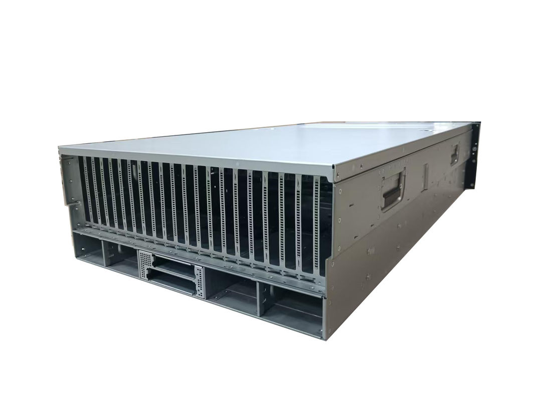 Kualitas tinggi OEM pembuatan lembaran logam mesin komputer 4U Bagian kasus server OEM layanan pemotongan laser