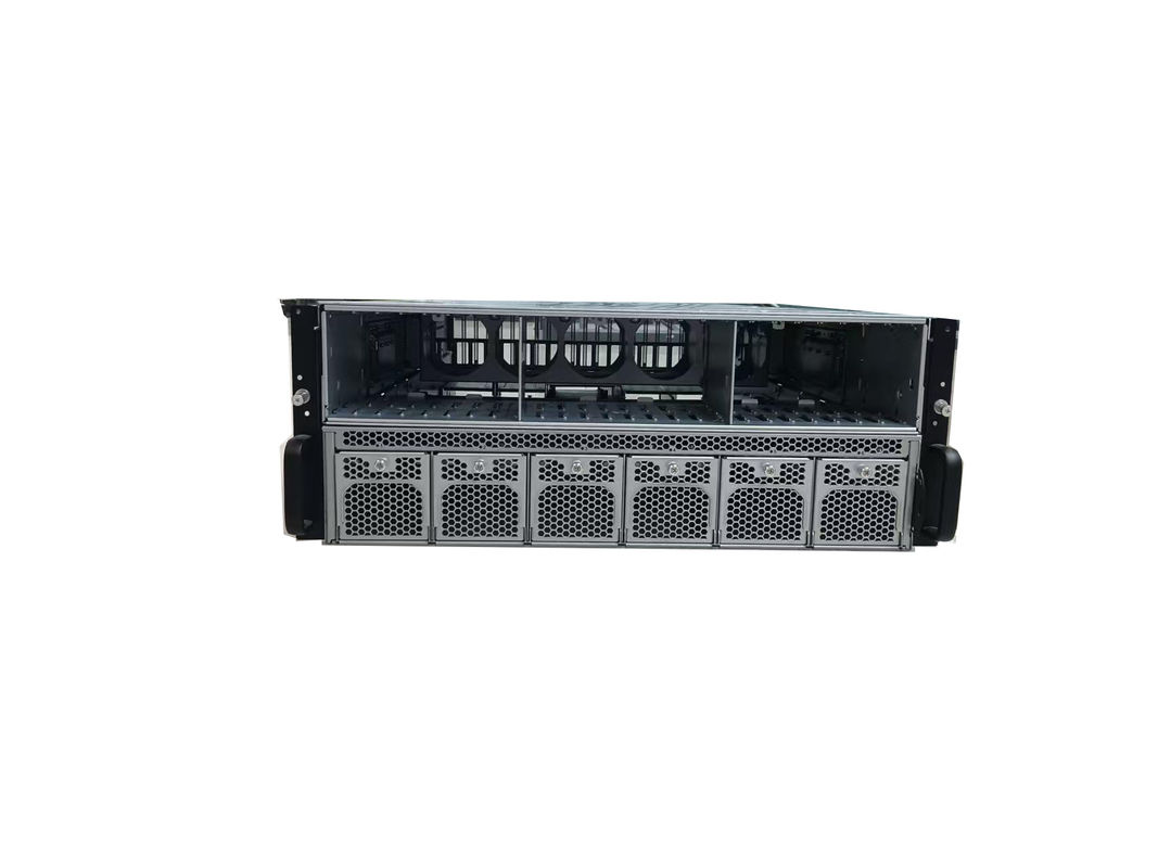 Kualitas tinggi OEM pembuatan lembaran logam mesin komputer 4U Bagian kasus server OEM layanan pemotongan laser
